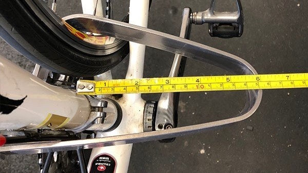 one of our critiques of this lock is its size. as you can see...