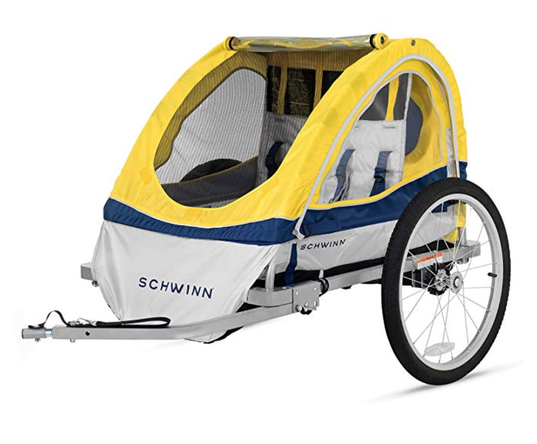 schwinn echo bike trailer review