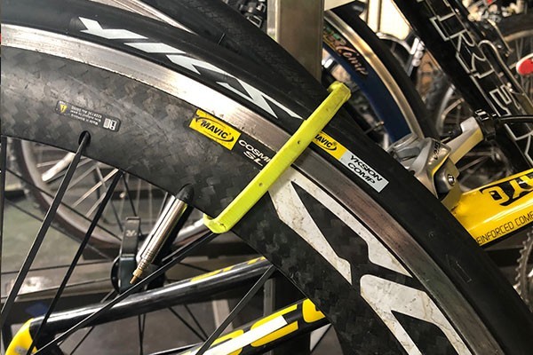 hiplok z lok - it&#039;s a bit of a stretch to get around larger tires like these cosmo...