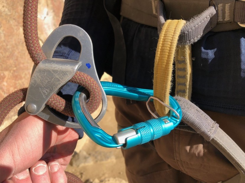 edelrid hms bulletproof triple fg - the edelrid hms bulletproof triple fg, with its stainless steel...