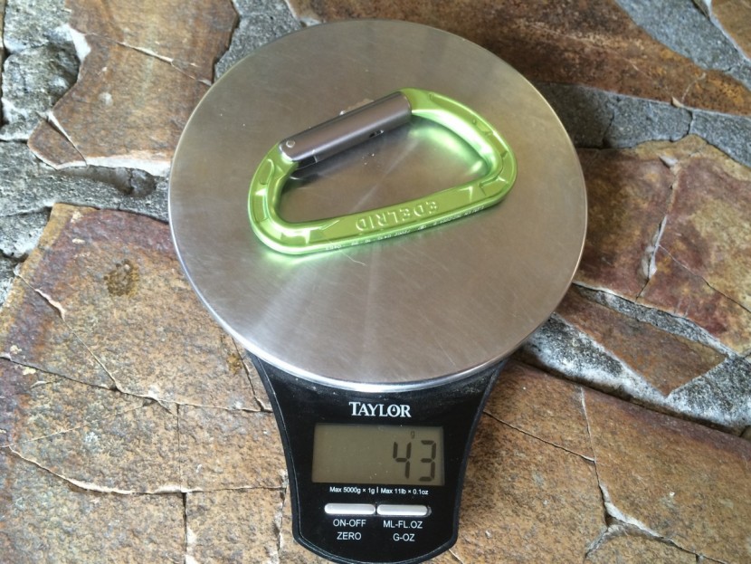 edelrid pure slider - at 43g, this is one of the lightest lockers you can find, and is so...