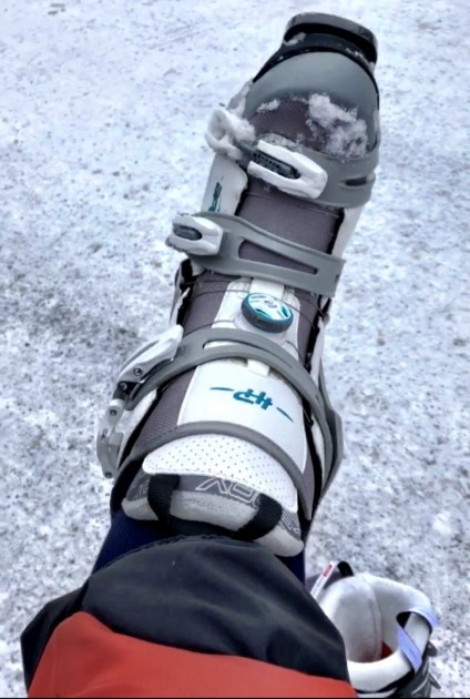 field testing the apex hp-l at mammoth mountain on a very cold day!