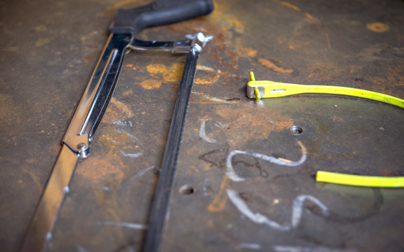 hiplok z lok - our hacksaw took about five seconds to defeat this lock. it...