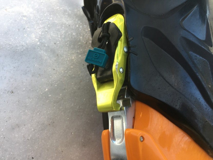 scarpa freedom rs 130 - the walk mode is unobtrusive, easily engaged and offers a modest...