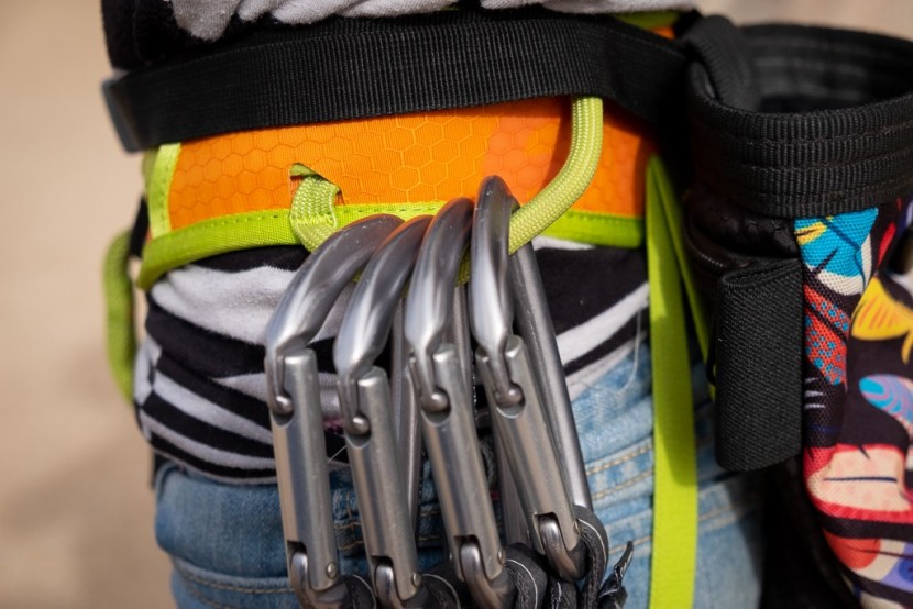 edelrid finn - small gear loops limit what will fit. gonna have to pass on the...