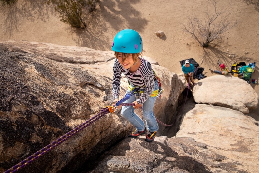 edelrid finn - learning new skills at quail springs.