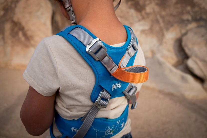 petzl ouistiti - rear attachment point.