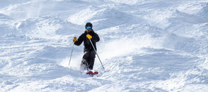 volkl m5 mantra - our tester exhibits great form here on the m5 mantra. while this...