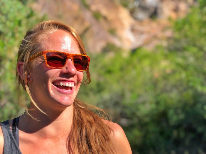 costa del mar hinano - not our favorite style - perhaps it's the transparency of the lense...