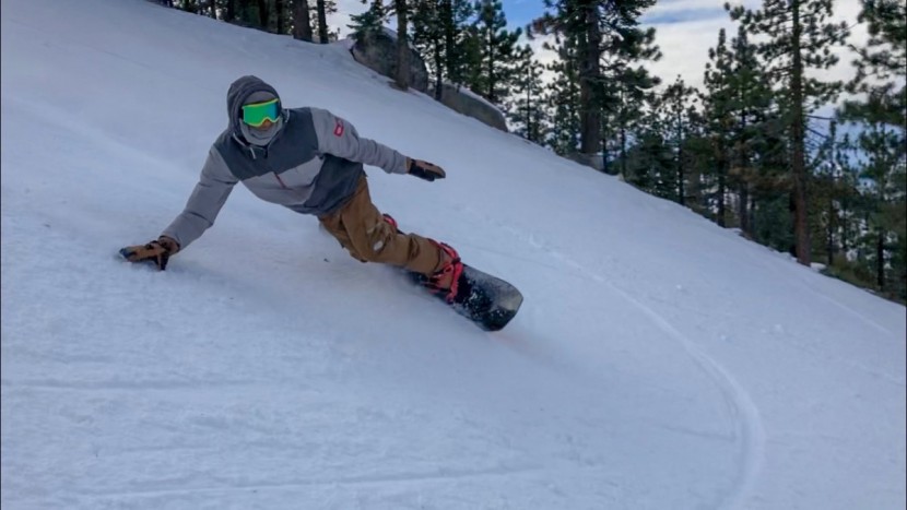 arbor bryan iguchi pro camber - marco gooding dragging hand.