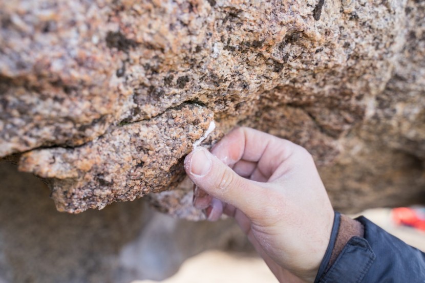 frank endo gym chalk block - chunks of block chalk are handy for making tick marks so you can...