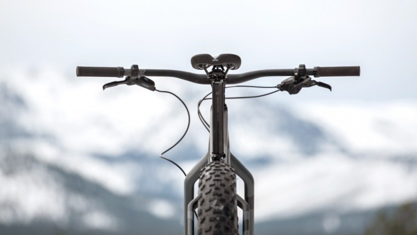 salsa beargrease carbon deore - overall the cockpit setup is generally comfortable but testers found...