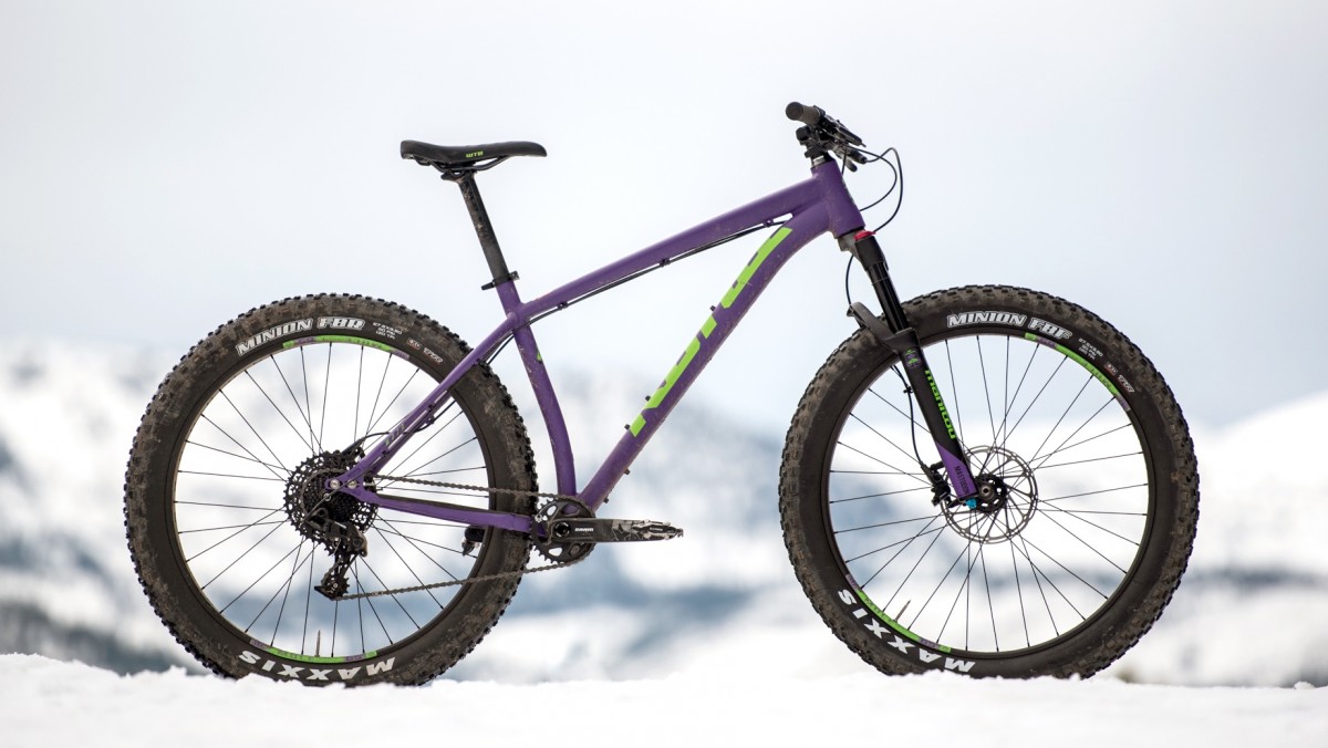 Kona Wozo Review (The Wozo has the most modern geometry of the models in this review, especially for a hardtail fat bike.)