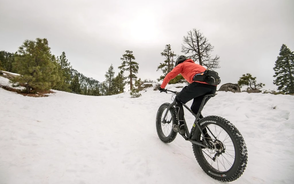 trek farley 5 fat bike review - the farley is a capable climber with a comfortable seated pedaling...