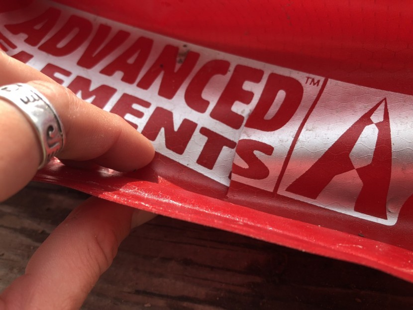 advanced elements packlite - ripped on the first use! we are glad the patch kit is legit and...