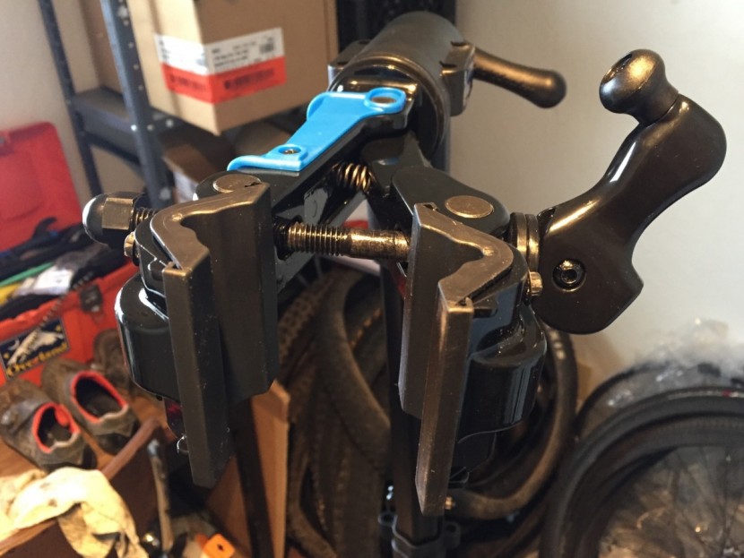 park tool team issue - the team issue has a quality clamp that opens wide to fit tubes up...