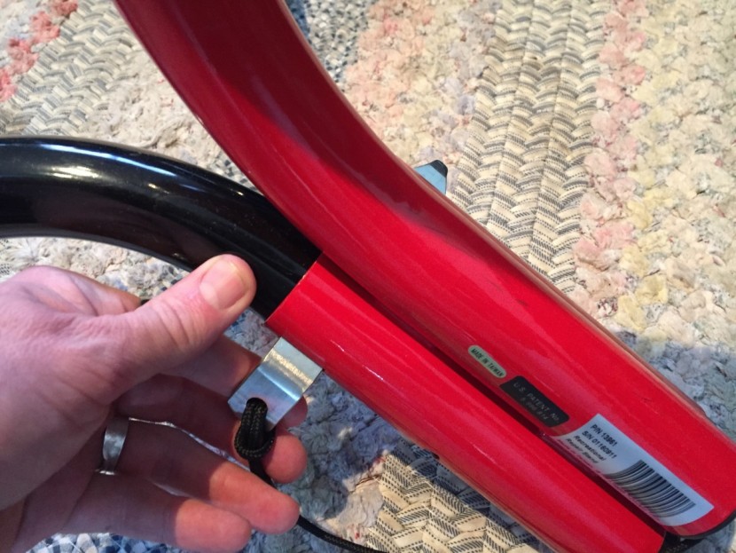 feedback sports recreational - the most challenging part of the setup is sliding the pin through...