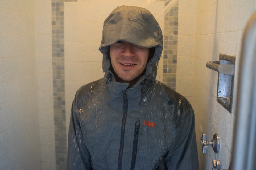 outdoor research optimizer - what&#039;s more fun than standing in the shower? lots of things...