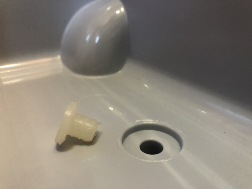 whynter fm-45g - the drain and plug come in handy for cleaning without seeming to...