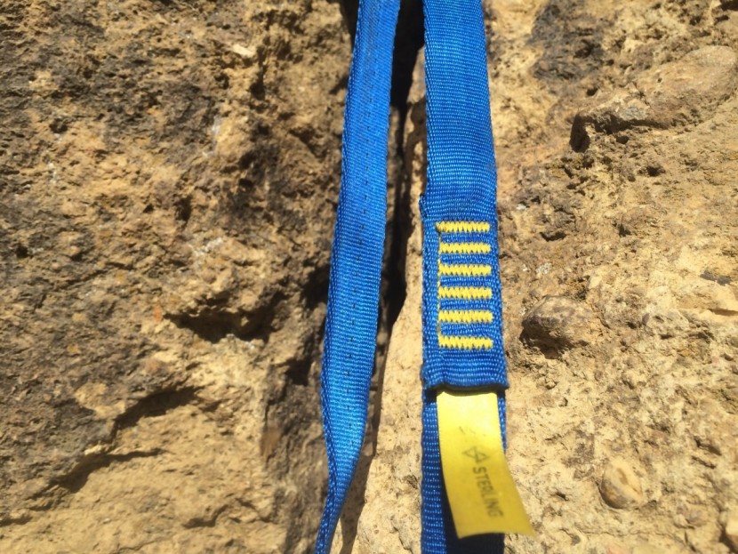 sterling nylon sewn runner - this sling is made with 17mm wide tubular webbing made of nylon...