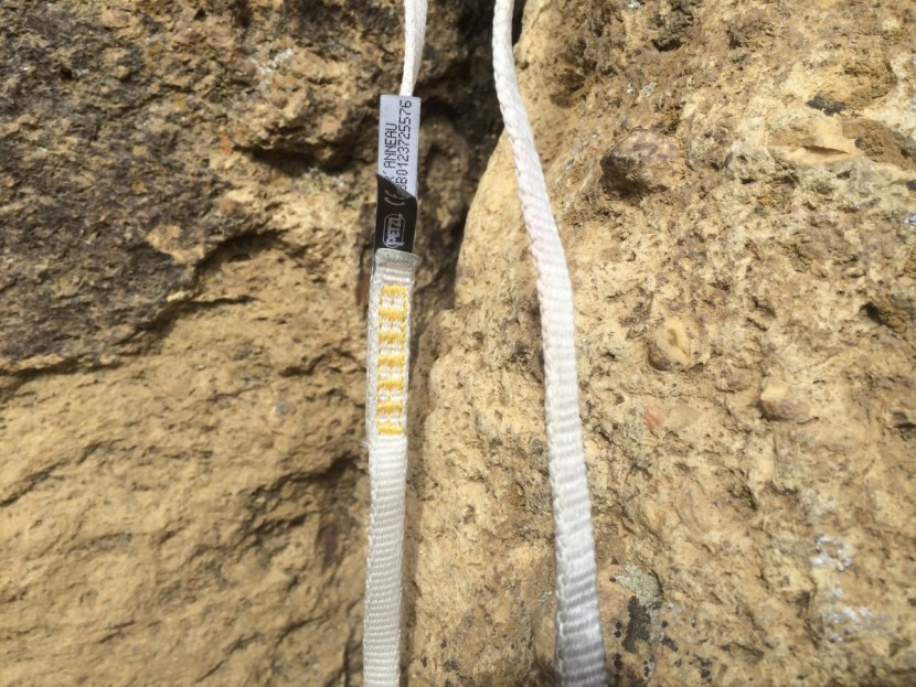 petzl pur&#039;anneau sling - this sling is 10mm wide and made entirely of an unbranded...