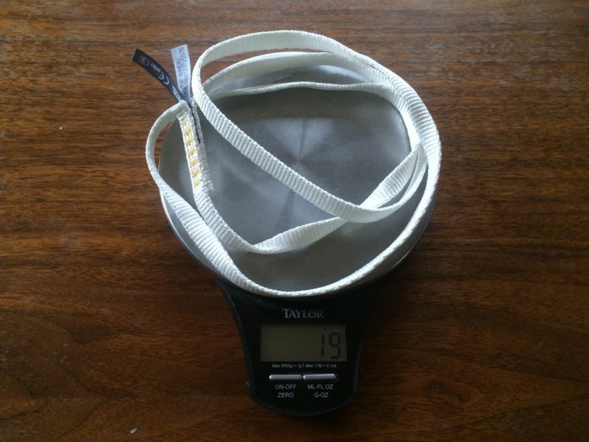 petzl pur&#039;anneau sling - at the low weight of 19g, this is tied for the lightest sling we...