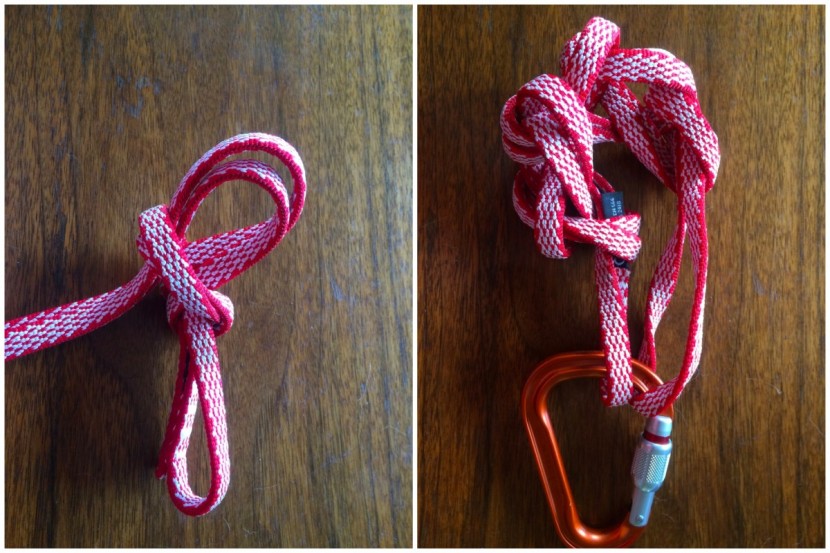 climbing slings - the chain link is one method of carrying a long sling on your...