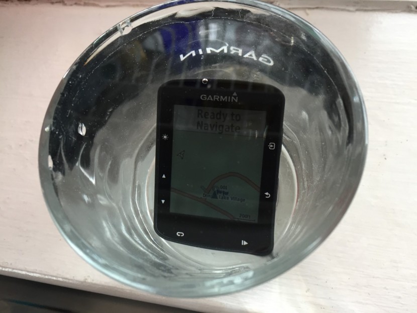 garmin edge 520 plus - the edge 520 plus is still ready to navigate, even at the bottom of...