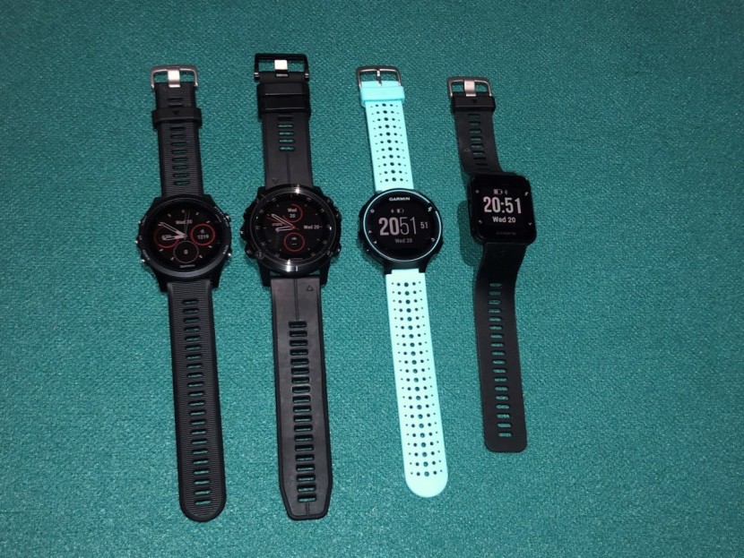 garmin forerunner 235 - here you can compare the size of the forerunner 935, fenix 5x plus...