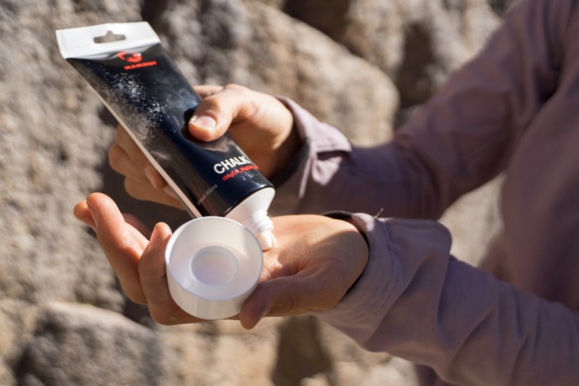 climbing chalk - this product is mess free and comes out looking and feeling like...