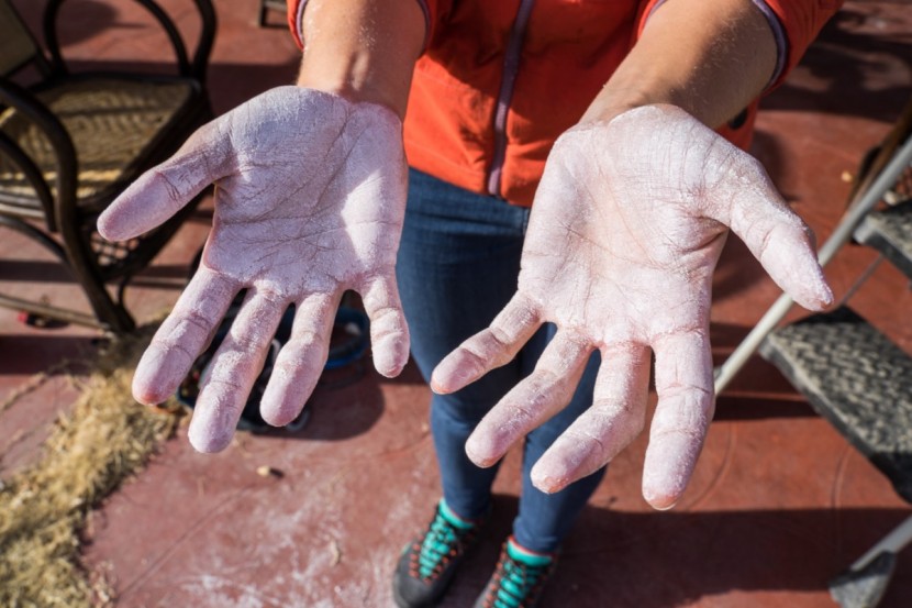 climbing chalk - we found that overall, liquid chalks provide the best coverage...