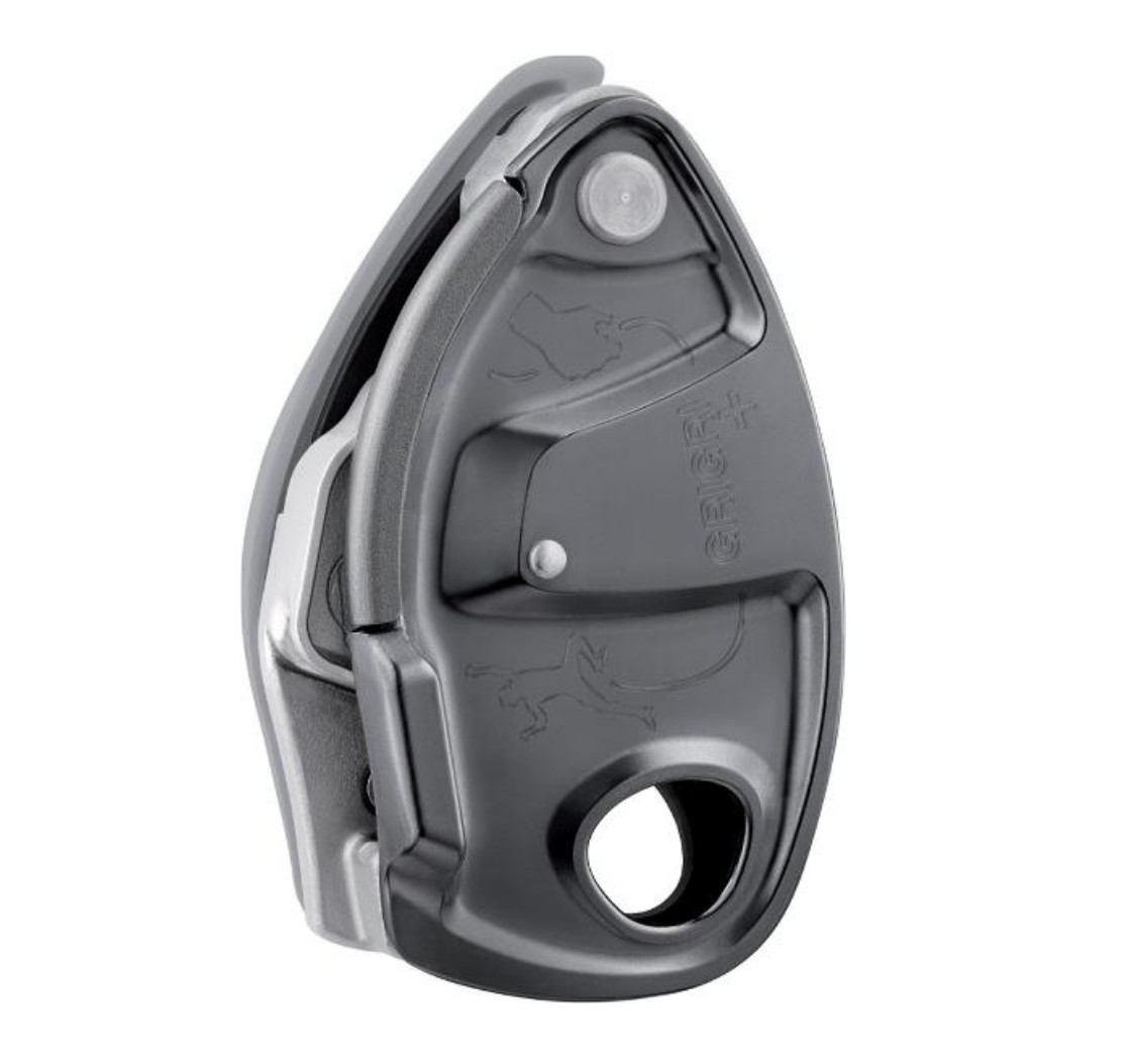Grigri Plus+ climbing braking belay device
