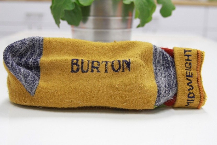 ski socks - the burton weekend is a midweight option with a much thicker...