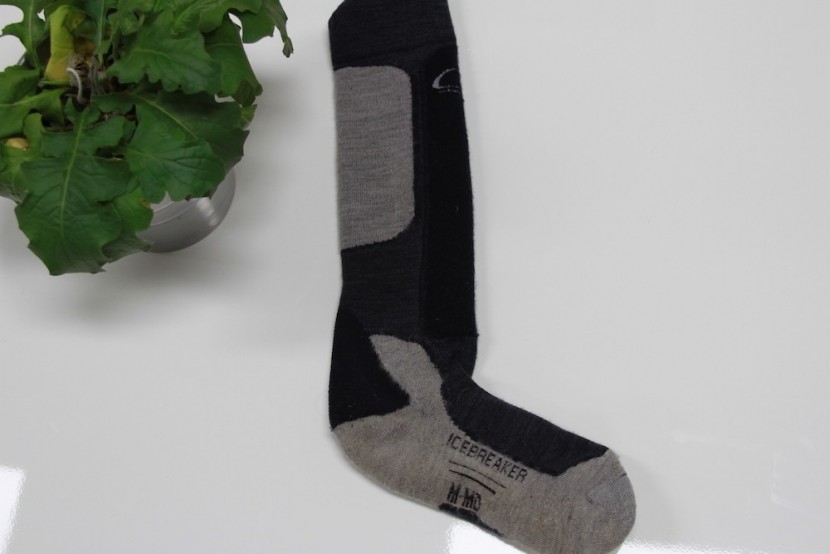 ski socks - the icebreaker offers a little bit of padding, but it&#039;s very thin in...