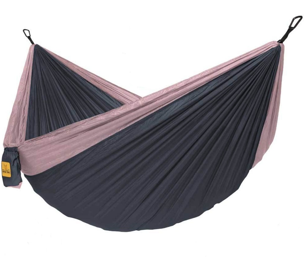 GetUSCart- Wise Owl Outfitters Hammock for Camping Single & Double Hammocks  Gear for The Outdoors Backpacking Survival or Travel - Portable Lightweight  Parachute Nylon DO Navy & Lt Blue