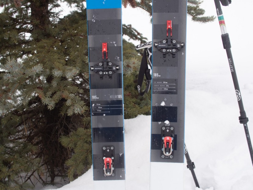 black diamond helio 180 - minimalist bindings are great for maximum skiing. if skiing is good...
