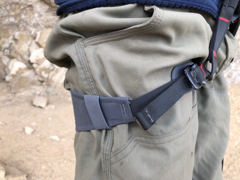 arc&#039;teryx ar-395a - the leg loops are adjustable, but for us this meant keeping them...
