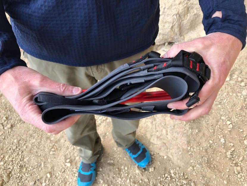 arc&#039;teryx ar-395a - one aspect of versatility is how well a harness packs down to fit...