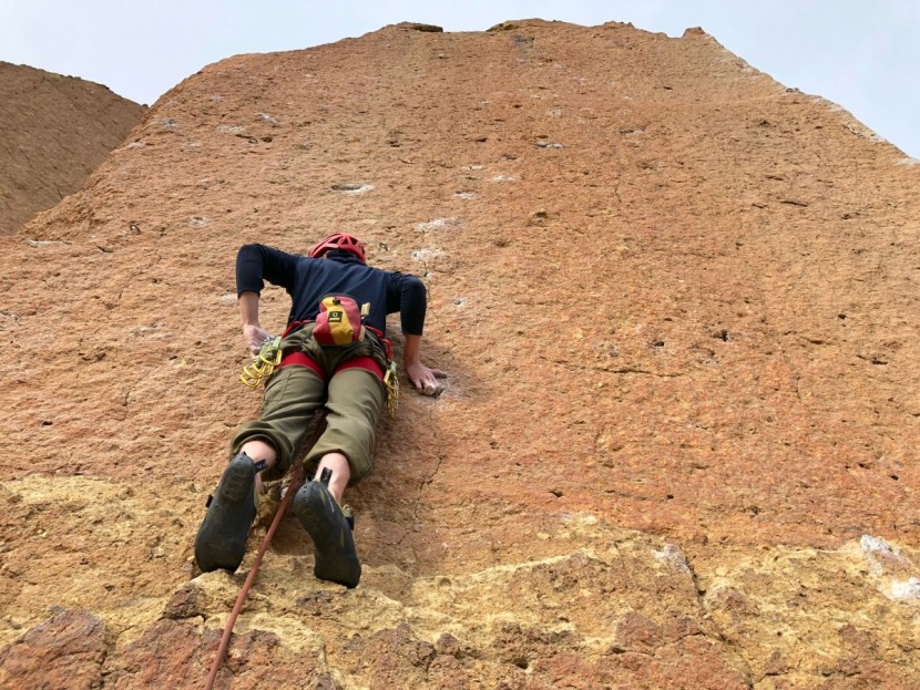 arc'teryx fl-365 - the thin face climb "watt's tots" at smith rock was the first sport...