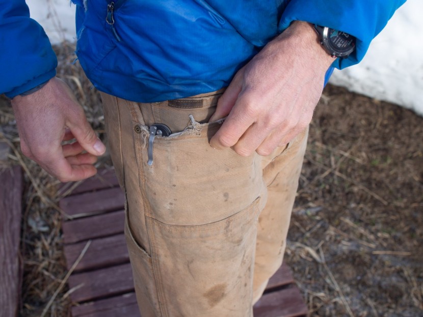 kershaw chill - the chill pocket clip is small and neutral in color. only the very...