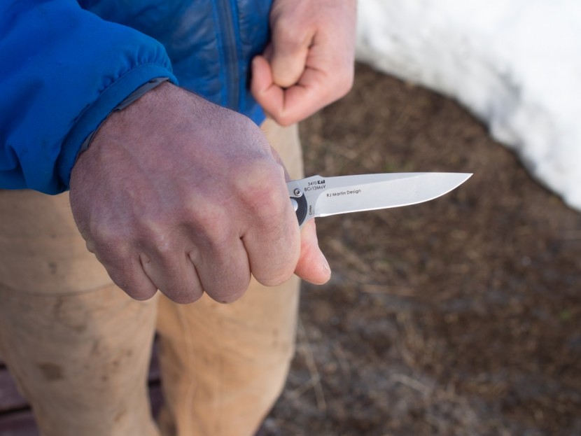 kershaw chill - the compact handle of the kershaw chill disappears entirely in an...