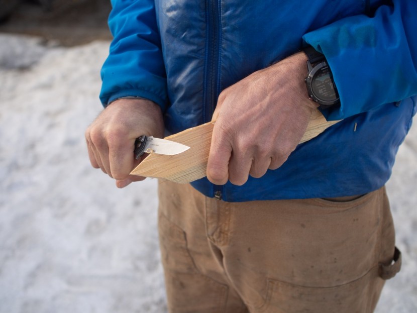 kershaw chill - a slender knife like the chill isn't as well suited to whittling as...