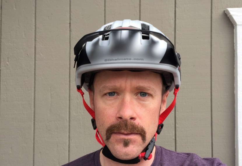 6d atb-1t evo - here you can see the added width and overall bulk of the helmet. it...