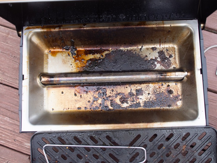 primus kuchoma - the "grease trap" of the kuchoma is really just the bottom of the...