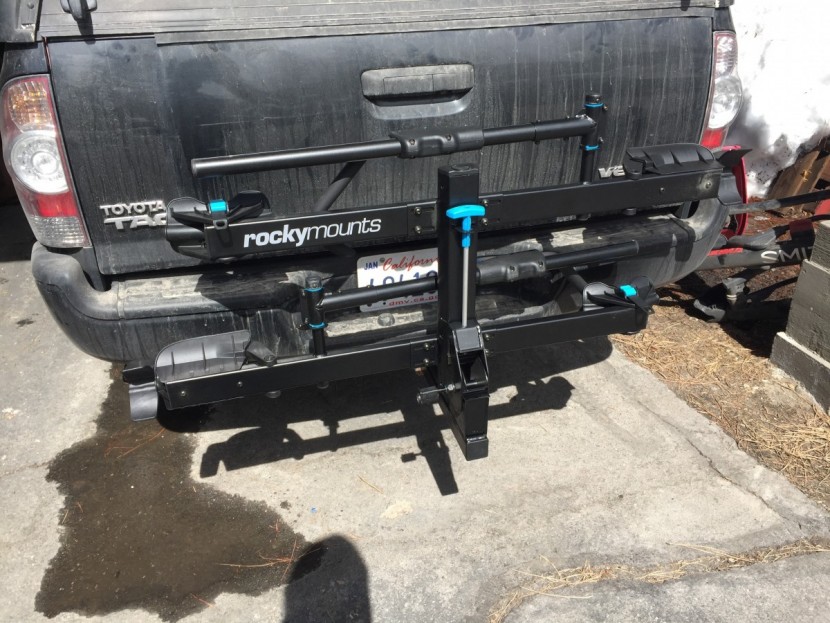 rockymounts monorail - it&#039;s lower profile than many other racks, but it still takes up...