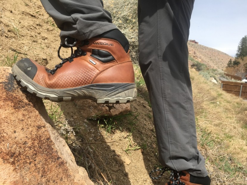 hiking boots men - the st. elias can scramble up rocks thanks to its top-notch tread...