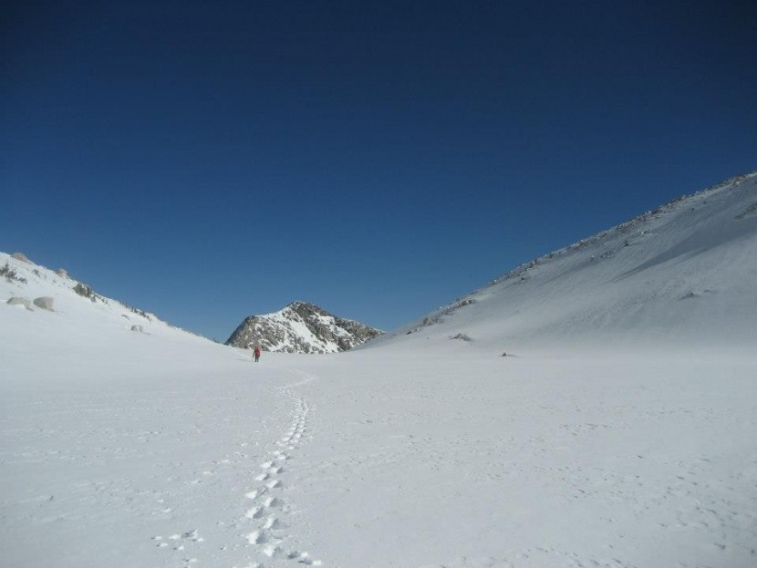 mountaineering boot - post-holing is something to be hated and feared, but at least a good...