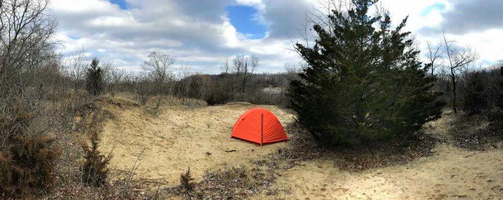 marmot catalyst 2 - this tent stands out most anywhere it goes.