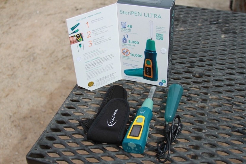 backpacking water filter - a uv light purifier that is excellent for international travel...