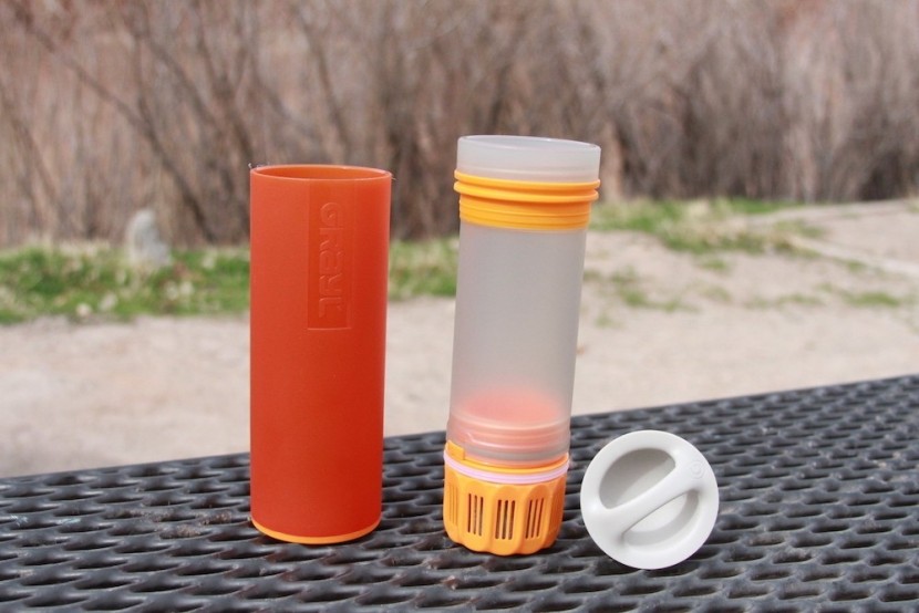 grayl ultralight purifier - while made out of plastic, the seals seem to be bomber while the...